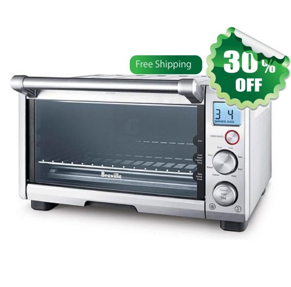 Breville the Compact Smart Oven Toaster Oven BOV650XL Free s...