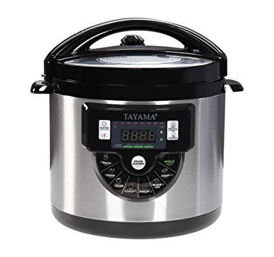 Tayama TMC-60XL 6 quart 8-in-1 Multi-Function Pres...