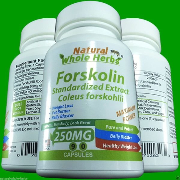FORSKOLIN Coleus Forskohlii Weight Loss 20% Extract Max 250m...