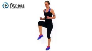 Fat Burning Cardio Exercise – 37 Minute Health Blender Cardio Exercise at Domestic